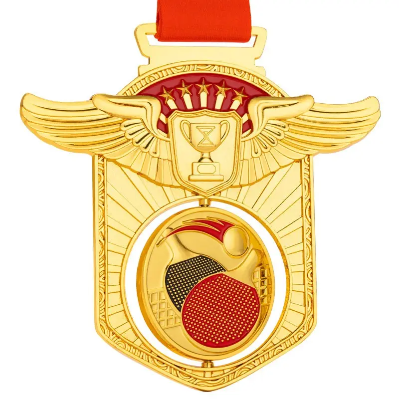 تصنيع المعدات الأصلية ميدالية ذهبية سبائك الزنك لكرة القدم جائزة كرة القدم ميدالية مخصصة بالتبخير تذكارية رياضية بسعر رخيص