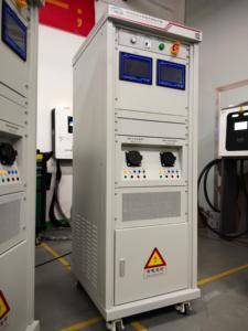 150 ~ 1000V การทดสอบกองชาร์จ80kW พร้อมระบบป้อนกลับปืนคู่ระบบชาร์จยานพาหนะทดสอบระบบ - Product Image 5