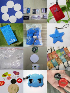 13.56mhz即时社交媒体共享NFC215全环氧标签射频识别环氧钥匙扣卡 - Product Image 6