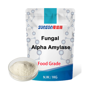 Nấm Alpha amylase cấp thực phẩm Nấm Diastase bột không biến đổi gen cho bánh mì nướng, chế biến thực phẩm, vv. - Product Image 1