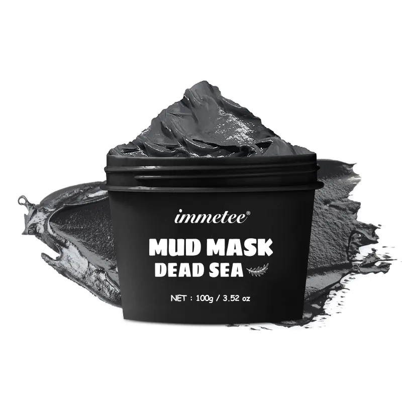 Commercio all'ingrosso Private Label cura della pelle pulizia profonda maschera di fango del mar morto maschera di argilla organica vegana