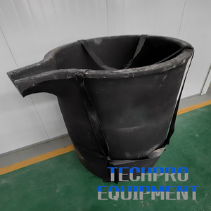 1-5T SIC组成的石墨坩埚耐火型，用于真空熔炼炉中的金属铸造 - Product Image 2