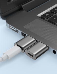 Yeni tasarım şarj 3A max veri aktarımı OTG USB dişi bir usb c şarj tipi c usb 3.0 adaptörü - Product Image 2