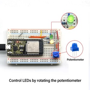Scheda centrale del modulo ESP32-WROOM-32D CP2102/wi-fi + BT + BLE MCU - Product Image 4