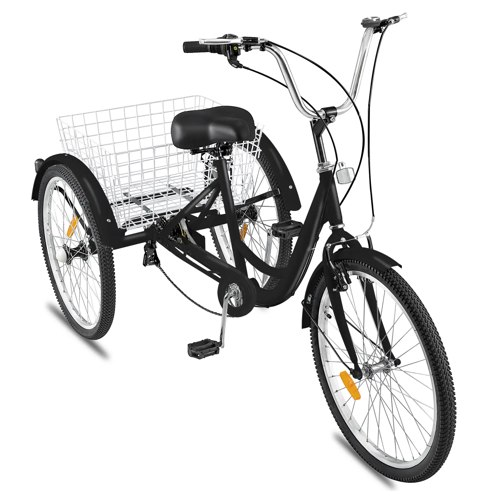 Europa Standard 24 "* 6 Geschwindigkeit Legierung Rahmen Pedal Dreirad für erwachsene