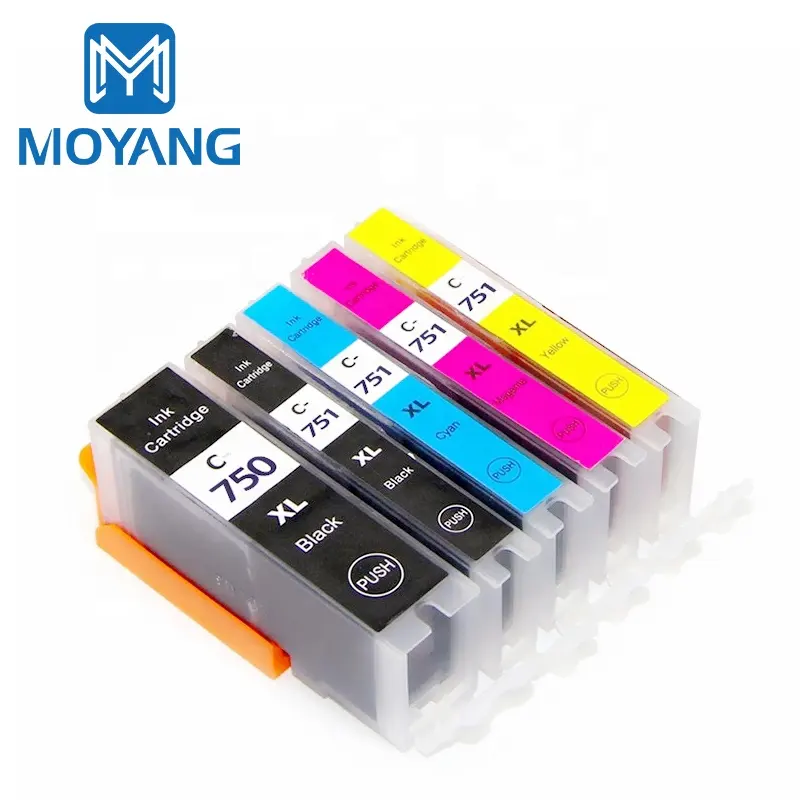 MoYang совместимый для CANON PGI-750 CLI-751 чернильные картриджи PIXMA IP7270/MG 5470/MX727/MX927/MG5570/MG6470/IX6870/IX6770 принтер