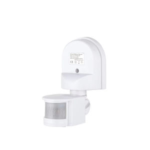 Sensor de movimiento infrarrojo montado en la pared: PIR de alta sensibilidad para seguridad interior/exterior, detección de movimiento de disparo automático. - Product Image 1