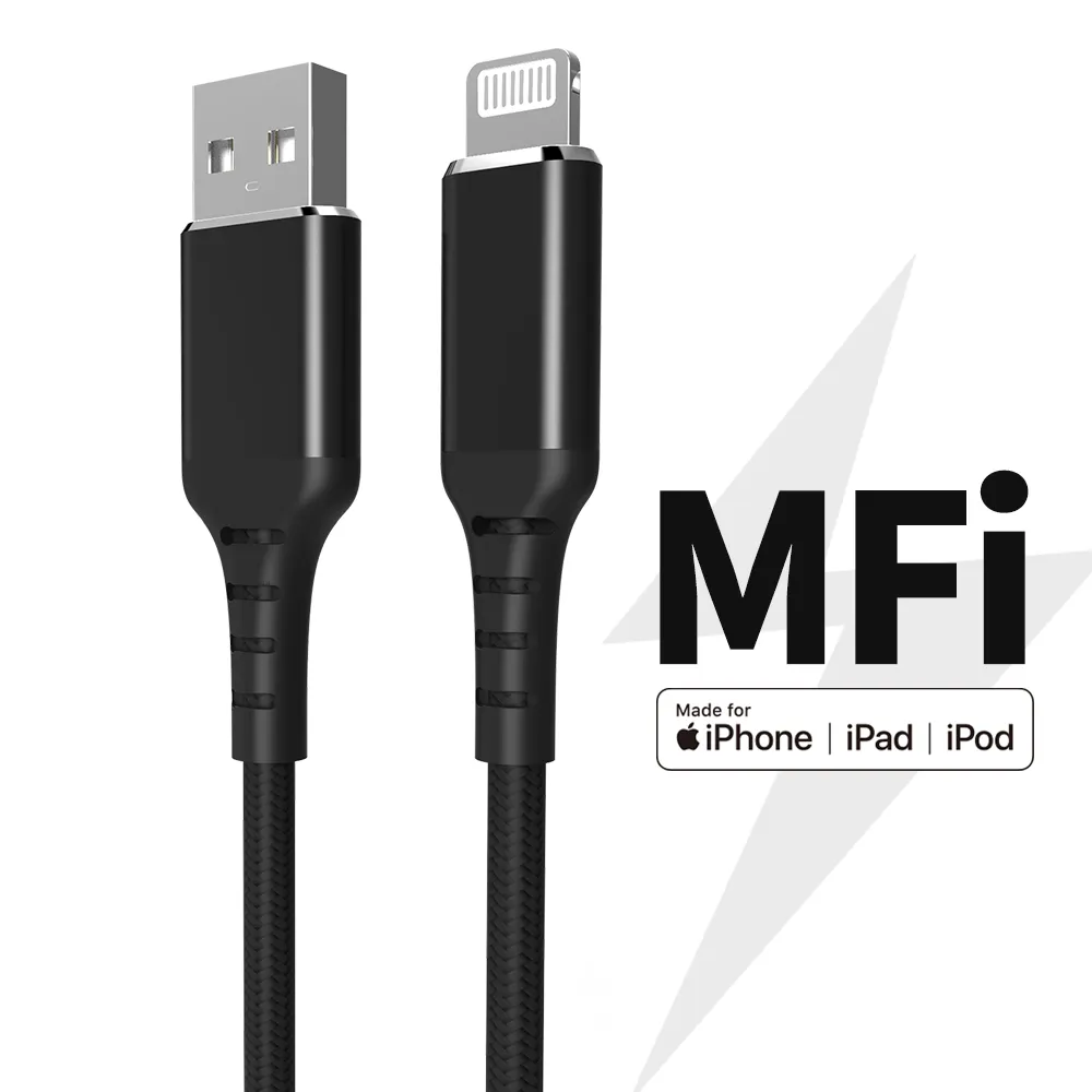 Mfi Gecertificeerd C189 Usb Naar 8pin Kabel 5V 2.4a Snel Opladen Gemaakt Voor Iphone/Ipad/Ipod