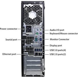 For HP Elite Desktop <strong>Computer</strong> PC with New 22 Inch LED Monitor RGB Speaker Keyboard 3.1 GHz Intel Core I5 16GB RAM 1TB HDD - Product Image 5