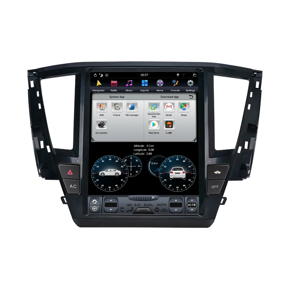 128GB Tesla สไตล์สำหรับ Mitsubishi Pajero L200 2016 2020 360รถวิทยุสเตอริโอมัลติมีเดียวิดีโอ Carplay Player นำทาง GPS 2din