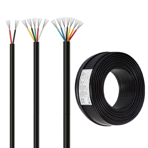 PVC izolasyonlu amerikan standart UL2464 26AWG katı iletken elektronik tel 2-8 çekirdekli güç ve sinyal hattı - Product Image 1