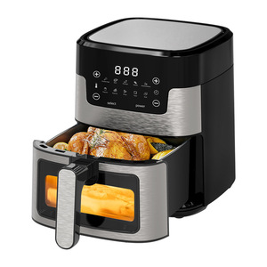 Friggitrice ad aria grande capacità personalizzata di alta qualità con temperatura regolabile e Timer per porzioni di dimensioni familiari - Product Image 2