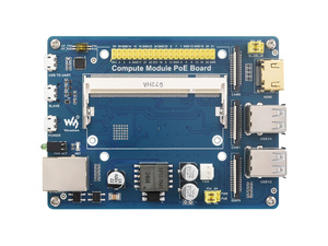 Scheda di calcolo del modulo IO con funzione PoE, scheda di Breakout composita per lo sviluppo con Raspberry Pi CM4S / CM3 / CM3L / CM3 - Product Image 5
