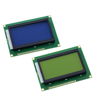 128*64 punti modulo LCD 5V schermo blu 12864 LCD con retroilluminazione ST7920 porta parallela LCD12864 - Product Image 1