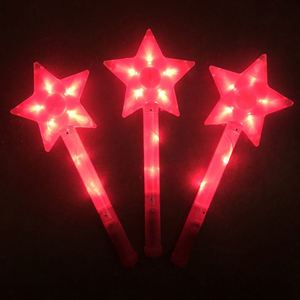 Custom Logo Neon Party Supplies Light Toy Pentagram Flash Light Stick <strong>Concert</strong> Support <strong>Cheer</strong> up Prop Star Led Light Stick - Product Image 6