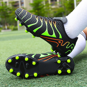 Rahat çalışan futbol ayakkabısı erkek gençler için AG uzun çivi eğitim kutu ambalaj ile spor ayakkabı kırık adet TF maçlar - Product Image 4