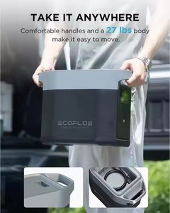 用于EcoFlow Delta2便携式电站额外电池新设计纯正弦波逆变器MPPT控制器太阳能电池板汽车电源 - Product Image 3