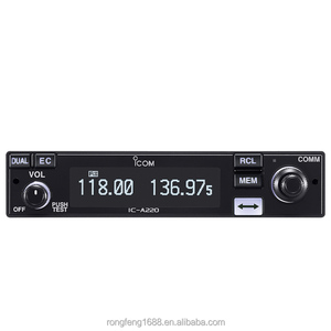 Vhf Air Band thu phát 8 Wát hàng không vô tuyến di động tầm xa Walkie Talkie ICOM IC-A220 đài phát thanh xe - Product Image 5