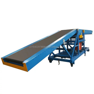 Sistema Transportador de cinta extensible de descarga de contenedores de alta eficiencia Transportador de carga a granel Equipo de almacén sin muelle