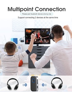 2 in 1 HIFI Wireless Bluetooth 5.0 Bluetooth-Adapter Empfänger Sender 3,5mm Bluetooth-Audio empfänger Sender für Auto - Product Image 5