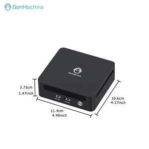 GenMachine Pro Mini AMD Ryzen 7-5800H 32GB 2TB SSD Powerful Cooling Fan <strong>System</strong> HD 2.0+<strong>Type</strong>-C WiFi6E BT5.3 Win10 IoT Enterprise - Product Image 6