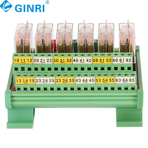 DC 5V 12V 24V 6 Channel Micro-<strong>controller</strong> 5A PLC <strong>Output</strong> DPDT <strong>Relay</strong> Modules Board - Product Image 5