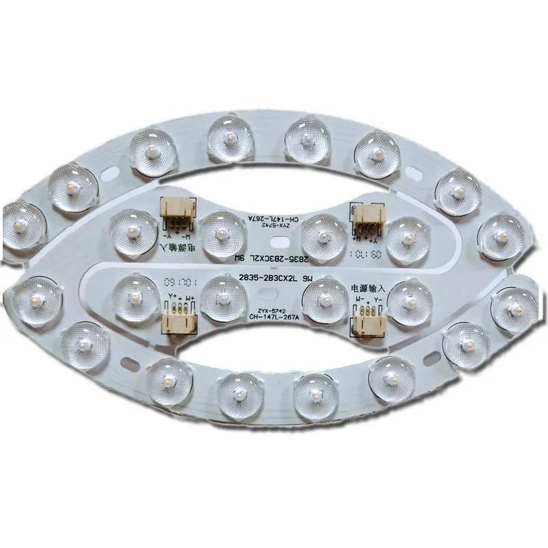 Placa PCB de Chip SMD 2835 de aluminio, doble Color, al mejor precio, para Panel de luz, módulo LED