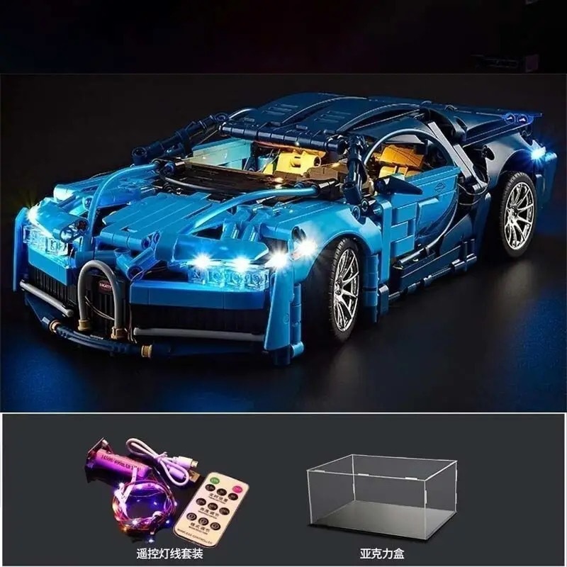 Bugatti static version of lighting acrylic