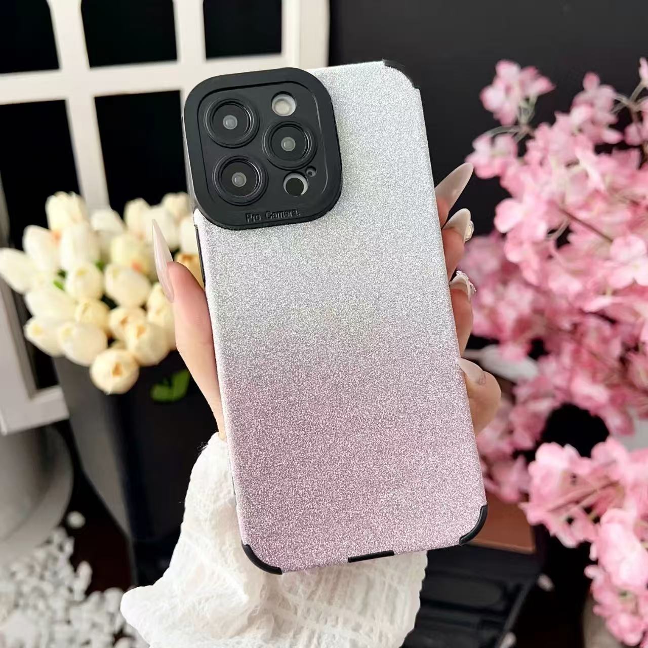 สีชมพูไล่ระดับ