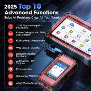 2025 <strong>LAUNCH</strong> X431 PRO <strong>5</strong> ECU Online <strong>Coding</strong> Topology Mapping J2534 Bi-Directional Diagnostic Scanner 2 Years Update SmartLink Tool - Product Image 5