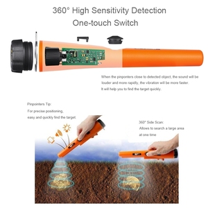 2022 Metal Detector di vendita caldo rilevatore d'oro GP Pointer pinpunting Metal Detector tenuto in mano - Product Image 6