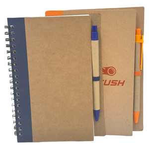 Wholesale Eco Custom Kraft Paper <strong>Notebook</strong> A5 Kraft Ntoebooks Kraft Paper Cover <strong>Notebook</strong> Spiral - Product Image 2
