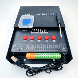 Wasserdichte Programmierung Adressierbarer Vier-Port-RGB-Pixel-LED-Lichtstreifen-Controller 12V 24V 110V AC220 V 50Hz 4 Ausgang mit SD-Karte - Product Image 3