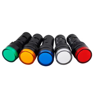 AD16-16DS Led pilot Lamp <strong>16mm</strong> Led Indicator <strong>Light</strong> <strong>24V</strong> 220V 380V Red Yellow Green Blue White signal <strong>Light</strong> Lamp
