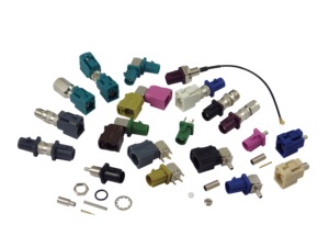 Facoaxial SMB erkek tak D kodu Z kodu konektörü PCB dayanağı koaksiyel RF konnektörleri için su geçirmez dik açı - Product Image 6