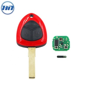 458 Italia California 599 GTB Fiorano FFID48ノーカットブレード用3ボタンリモートスマートキー433MHzコンプリートキー - Product Image 6