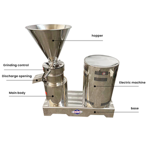 Industrial Multifunction Sesame Tahini Make <strong>Processing</strong> Produce <strong>Cocoa</strong> <strong>Bean</strong> Cashew Nut Peanut <strong>Butter</strong> Milling Colloid Mill <strong>Machine</strong>