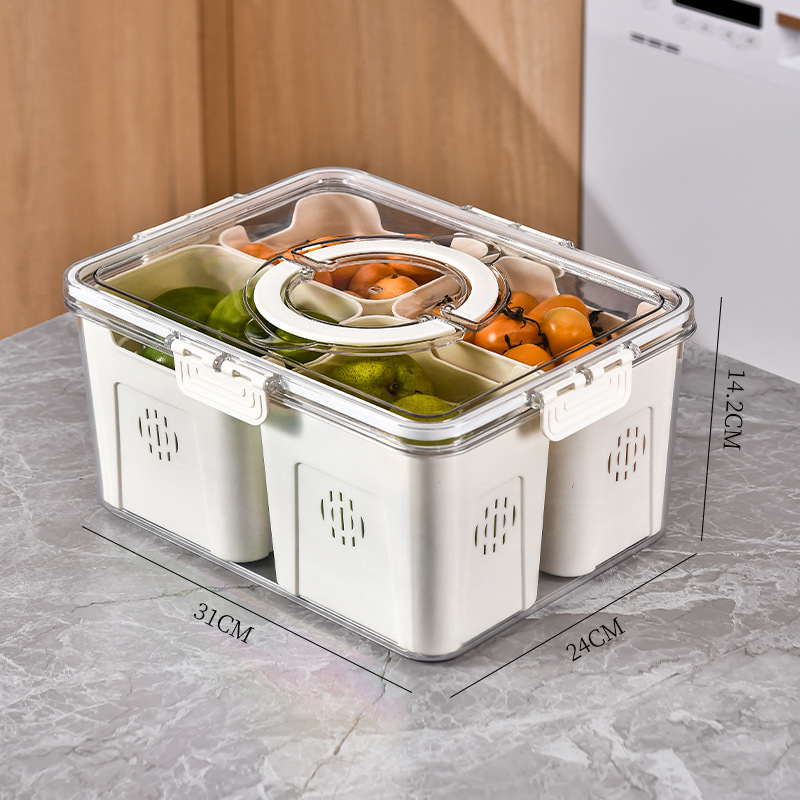 Portable Seal-Tall Model Quad Compartment