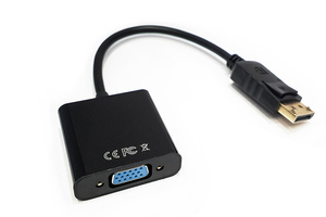DP a VGA dp a vga, adaptador Displayport VGA, convertidor de vídeo hembra de 15 pines