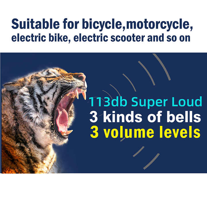 Alarm for Motor E-bike Security System Anti Wireless Theft Waterproof with Thief Anti-theft Remote IP65 Control Bicycle Alarm