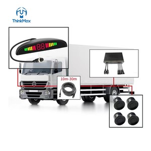 <strong>Best</strong> Quality Truck <strong>Reverse</strong> Probe <strong>Sensor</strong> IP67 Waterproof Park Aid for Truck Bus Radar 4 <strong>Sensors</strong> Digital Parking <strong>Sensor</strong> System - Product Image 3