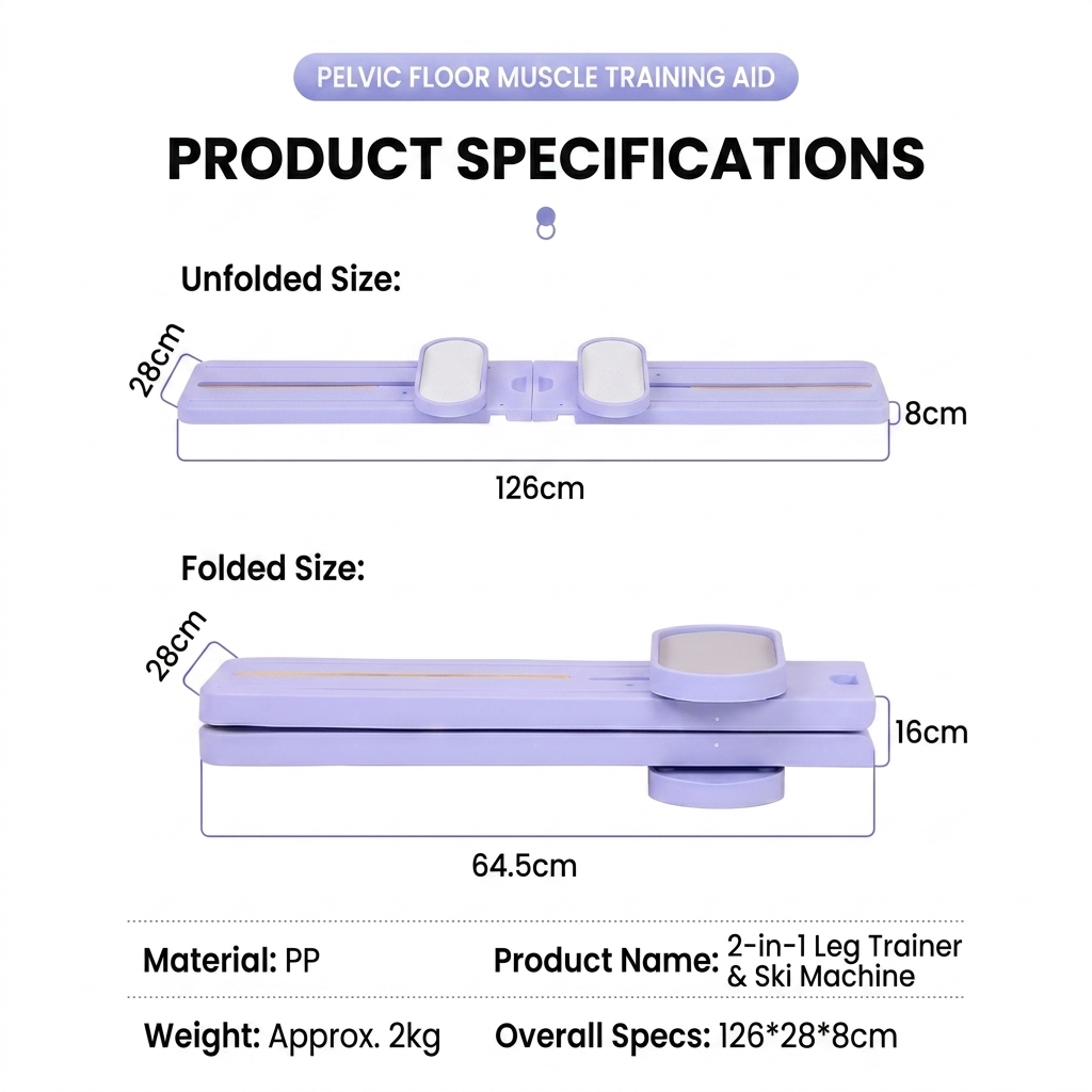 Macchina da sci viola base