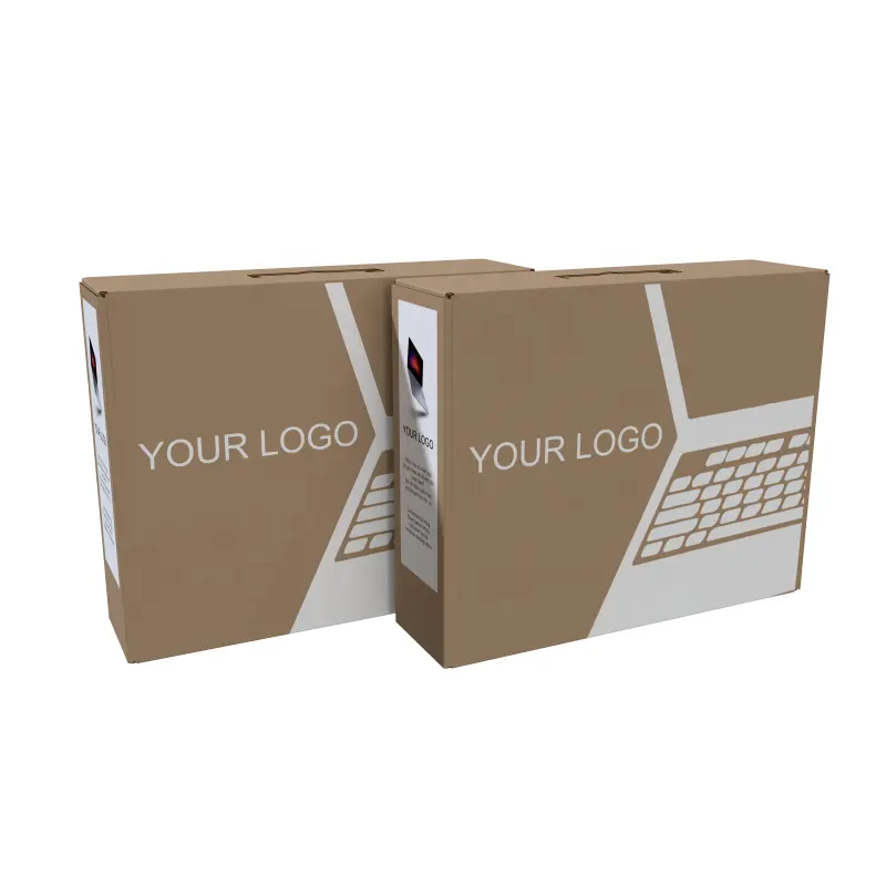 इच्छित मुद्रण कागज गत्ते का डिब्बा अनुकूलित मुद्रण कागज दफ़्ती खाली कंप्यूटर लैपटॉप नोटबुक पैकेजिंग बॉक्स