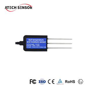 Kosten günstiger RS485/4-20mA/0-5V FDR TDR Boden temperatur Luft feuchtigkeit Sonden sensor Sender - Product Image 5