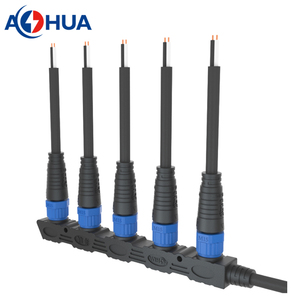 Ul giấy chứng nhận 5 Splitter cáp F loại Nam Nữ tiêu chuẩn M15 2pin được phê duyệt kết nối không thấm nước - Product Image 1