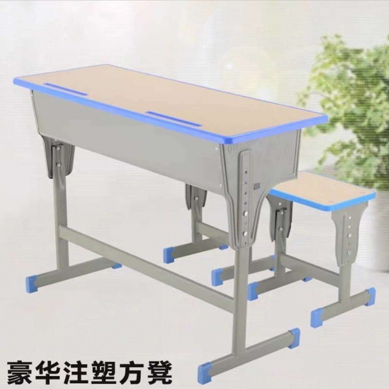 Table à un pilier pour deux personnes avec un tabouret (couleur chêne)
