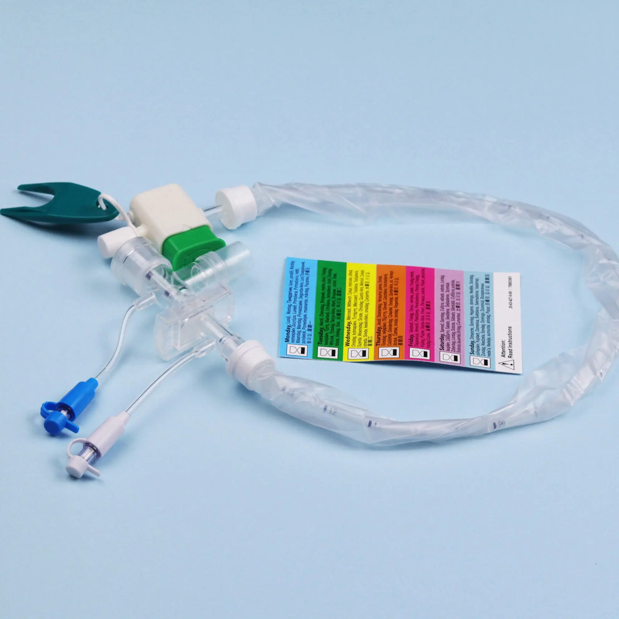 Tianck medical disposable ICU intensive care suction tube closed suction catheter