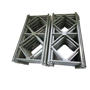 Puente Bailey de doble armadura de acero de alta calidad, estructura peatonal prefabricada de construcción rápida - Product Image 1