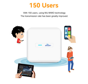 Cloud Managed Ax3000 Wifi6 Mesh AP 2*2 mimo Punto de Acceso de techo inalámbrico compatible con más de 150 usuarios wifi - Product Image 5