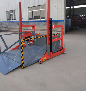 2 Tonnen mobile Hebebühne Elektrische Lade-und Entlade plattform mit Kern komponenten, die Motor getriebe lagern - Product Image 5